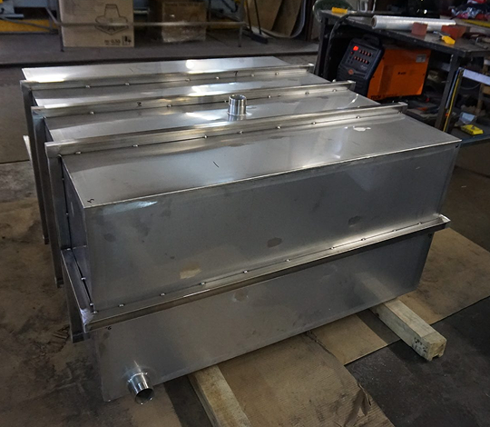 Лазерная сварка емкостей из нержавейки