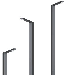 Опоры освещения высотой до 12 метров